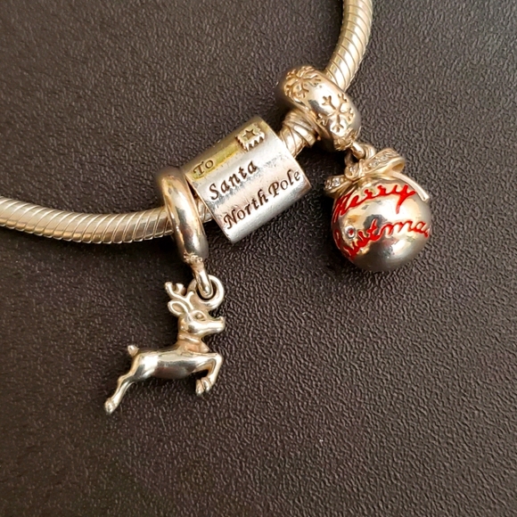 SOLD Pandora Bracelet w/ Charms - Picture 4 of 4